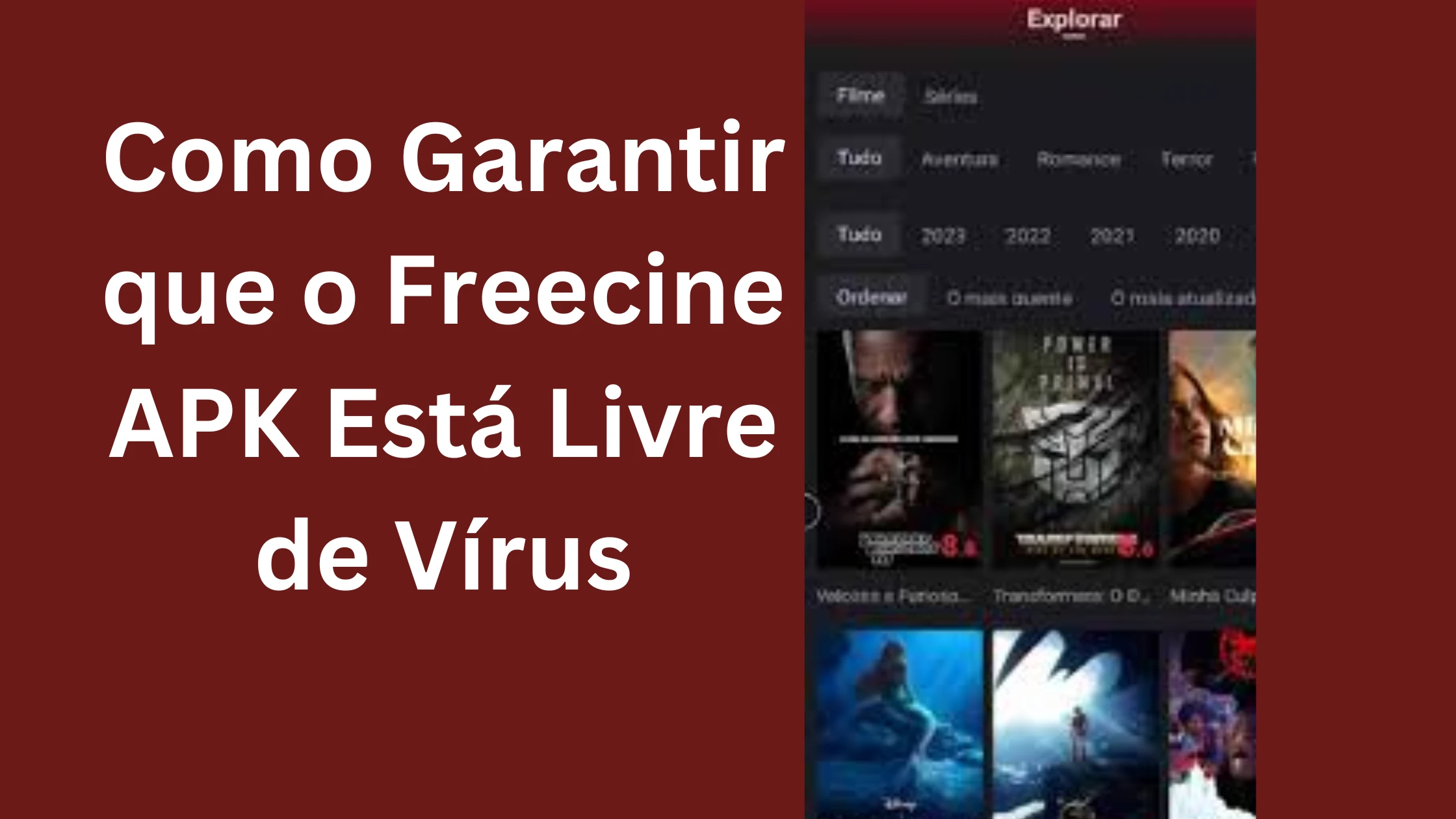Como Garantir que o Freecine APK Está Livre de Vírus